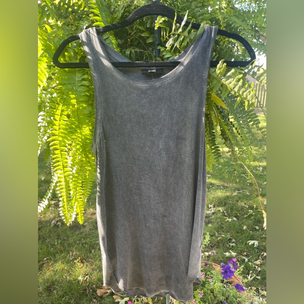 Paige Georgina Tank Top Vintage Black Size XS